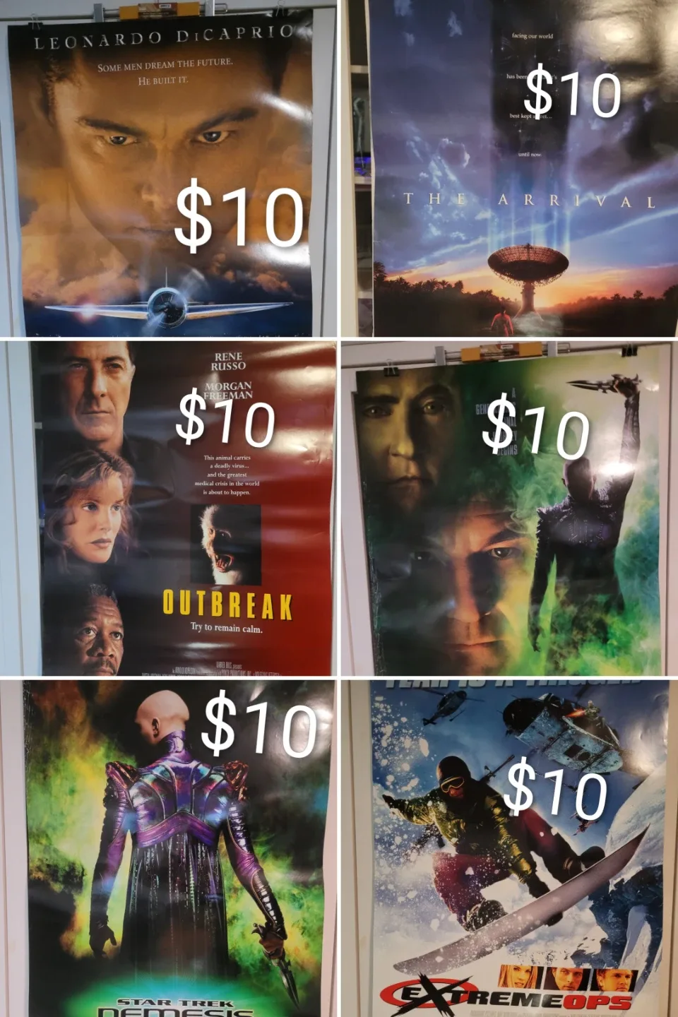 Vintage movie theater display posters Original 27x40 image indicator(10)