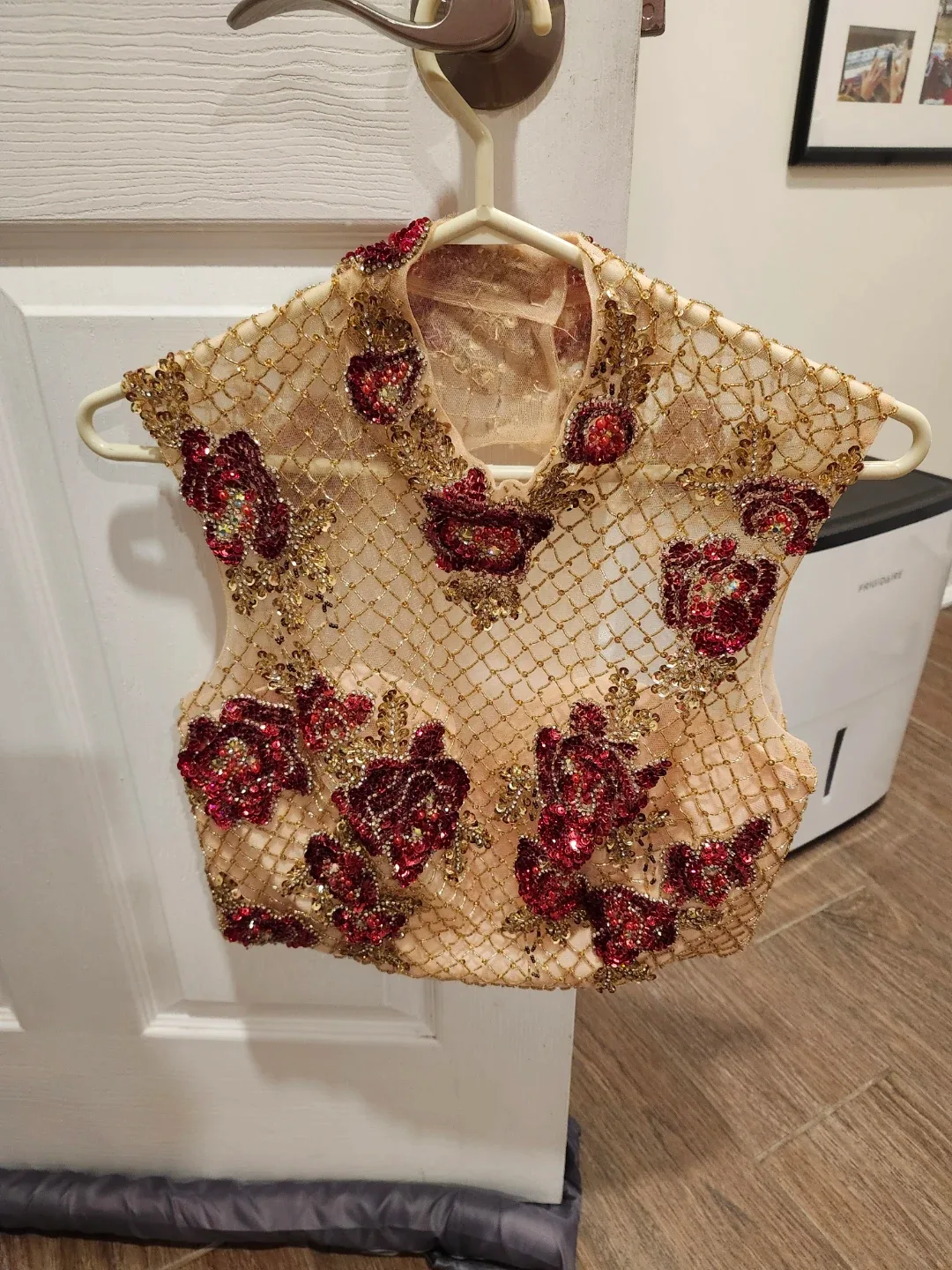 Annette Lyons Red Formal Dress with Embellished Top image indicator(2)