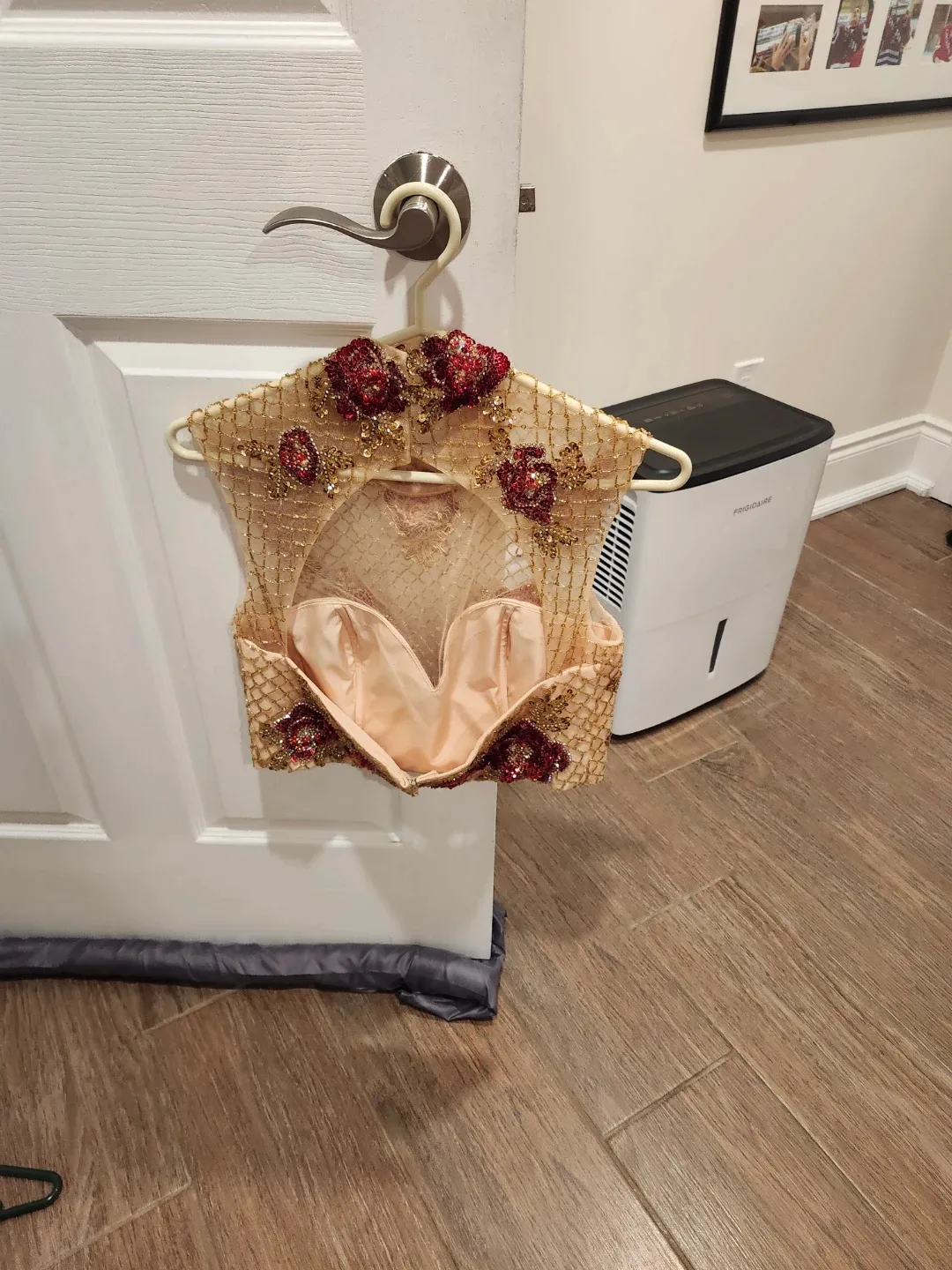 Annette Lyons Red Formal Dress with Embellished Top image indicator(3)