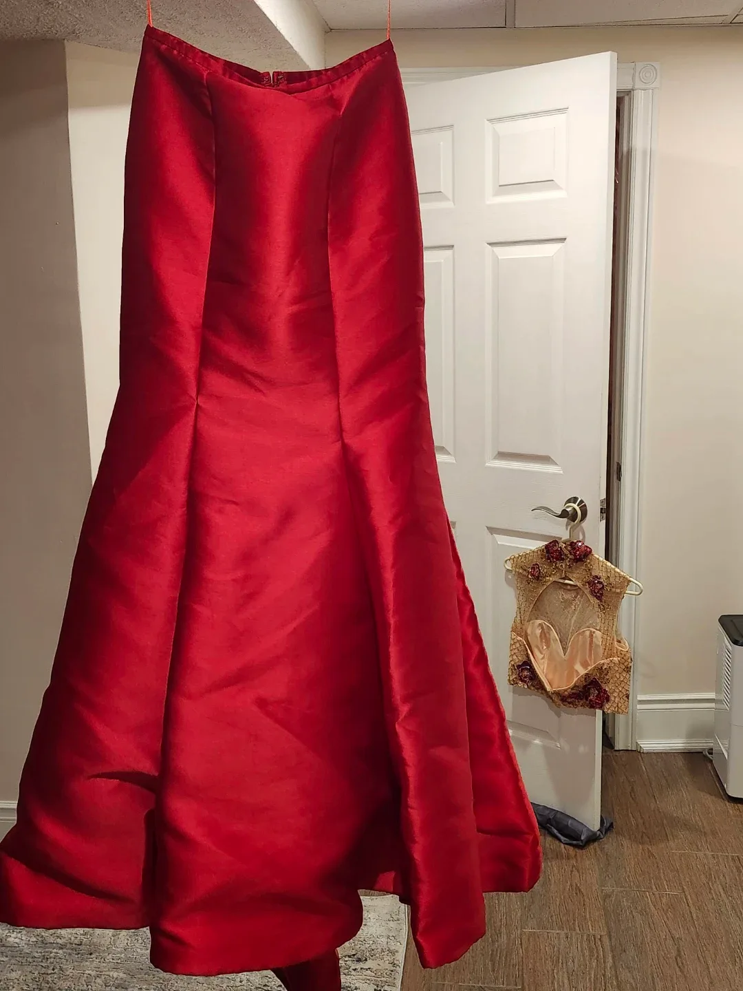 Annette Lyons Red Formal Dress with Embellished Top image indicator(4)