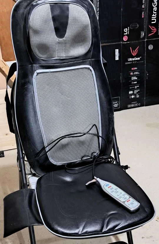 Back Massager Chair with Remote