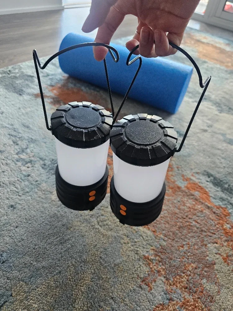 Portable LED Camping Lantern image indicator(7)
