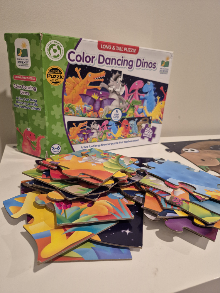 The Learning Journey Color Dancing Dinos Puzzle - photo 3