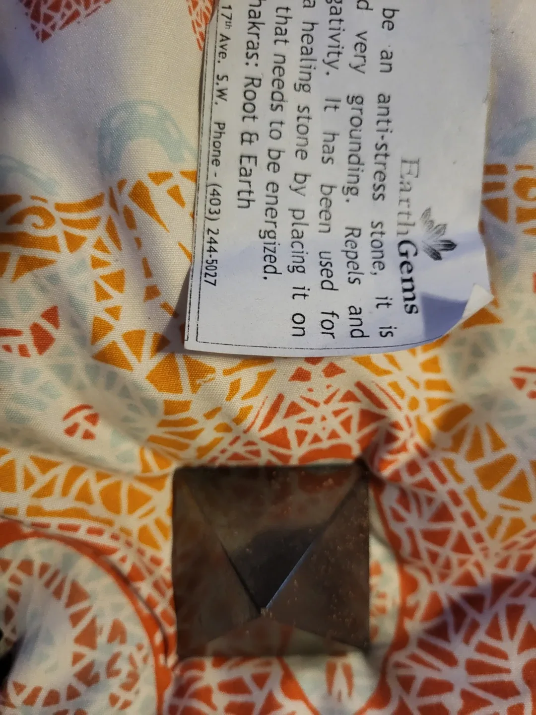 Earth Gems Hematite Stress Stone image indicator(3)