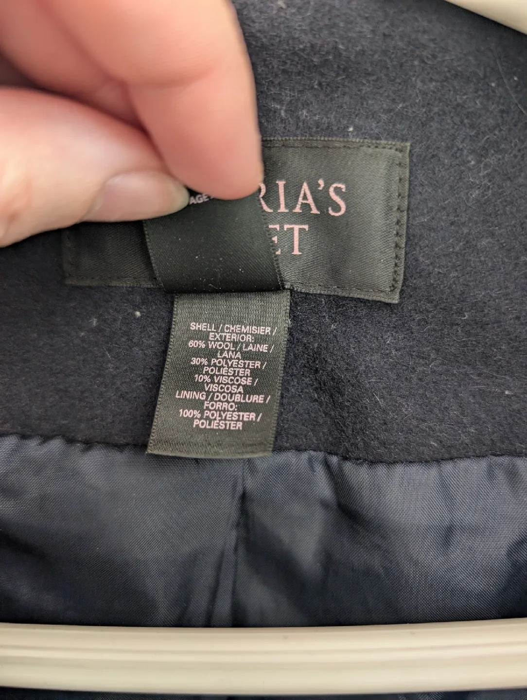 Victoria's Secret Wool Blend Pea Coat - Size 4 image indicator(4)