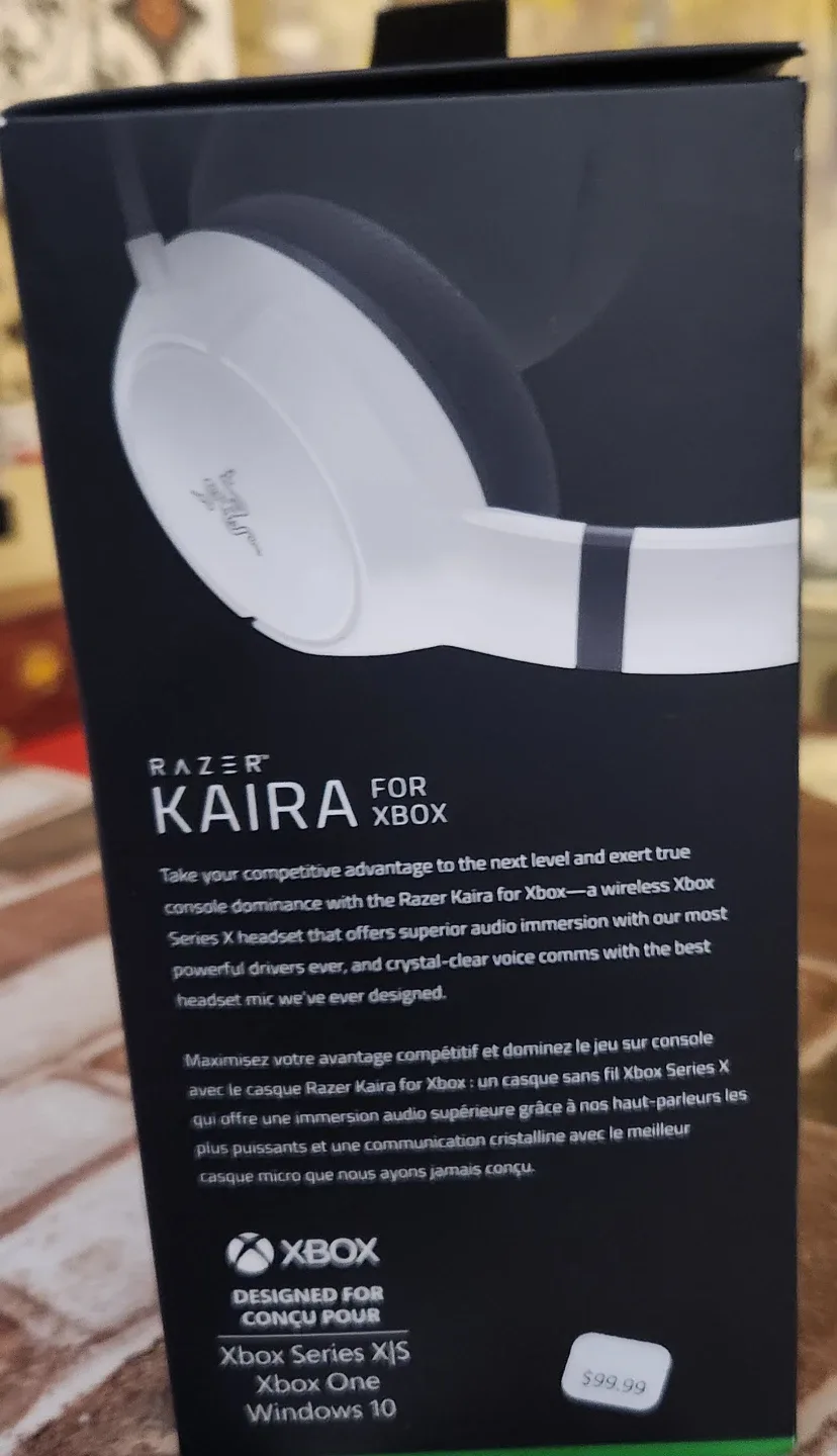New Razer Kaira for Xbox Wireless Headset - White image indicator(3)