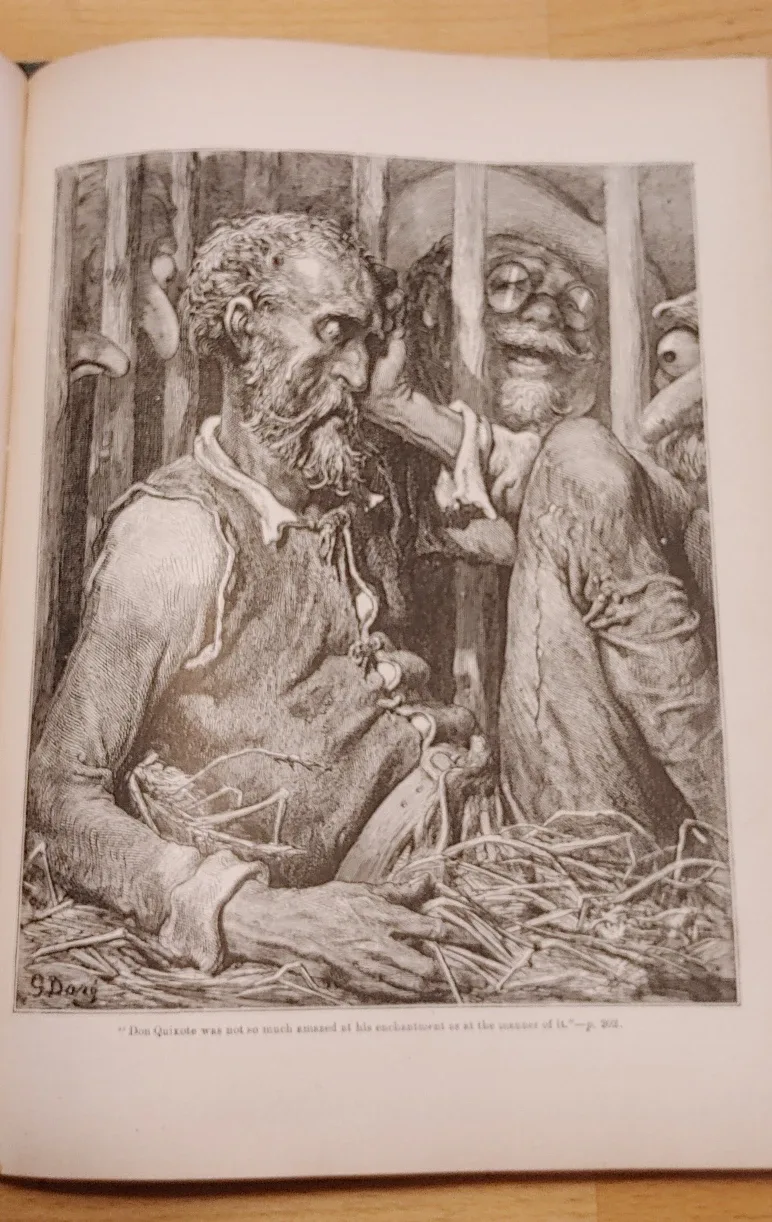 Antique Don Quixote image indicator(4)