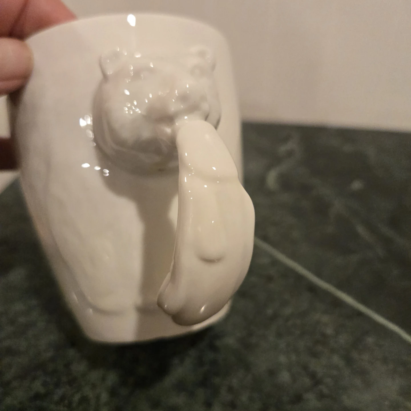 3D Polar Bear with Fish Mug - photo 5