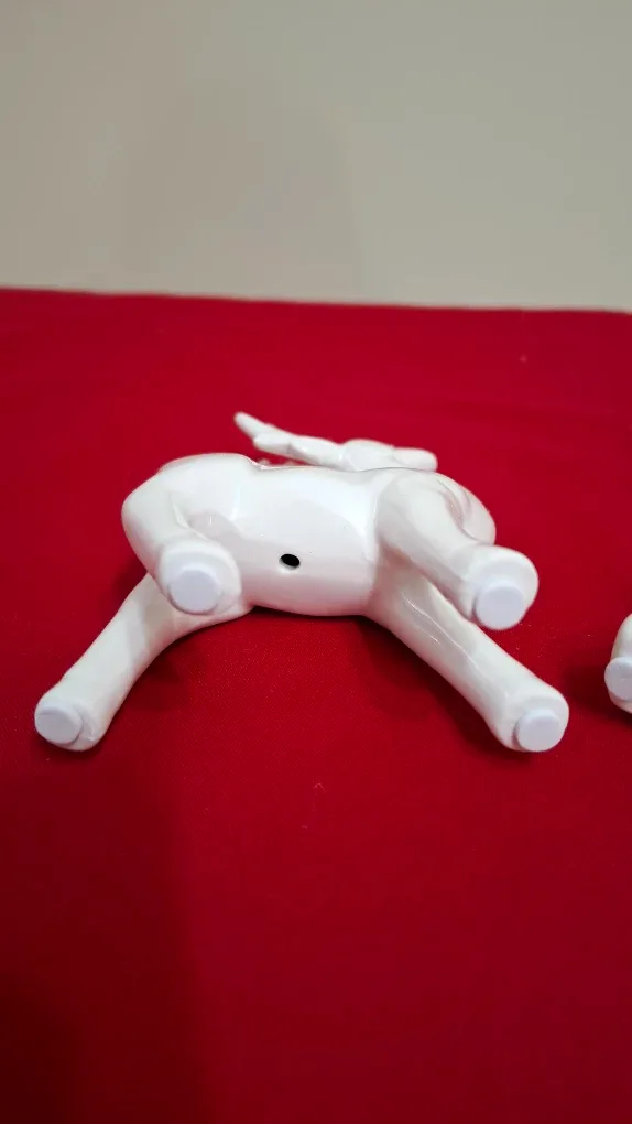 🆕️ BNIB White Porcelain Deer Figurines - Set of 2 image indicator(4)