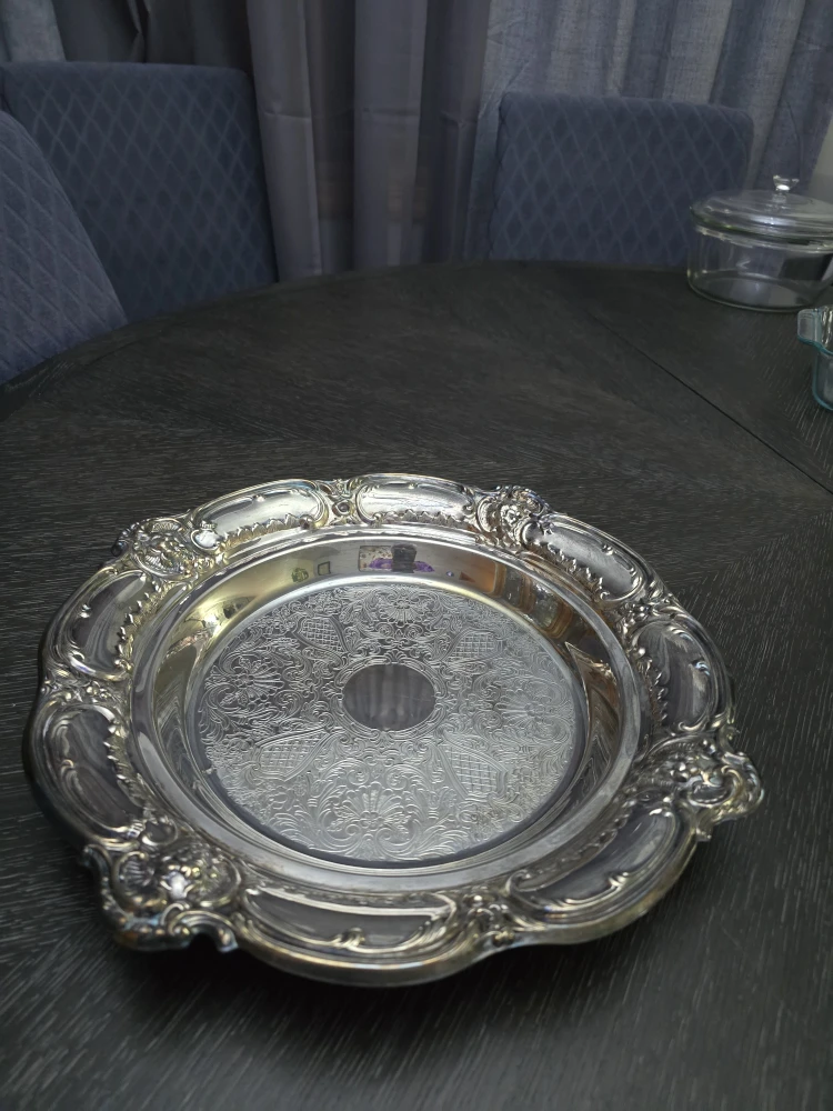 Silver Plated Serving Tray