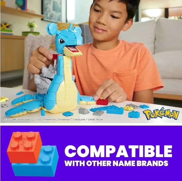 Brand NEW Mega Pokémon Lapras & Lokhlass Building Set image indicator(5)