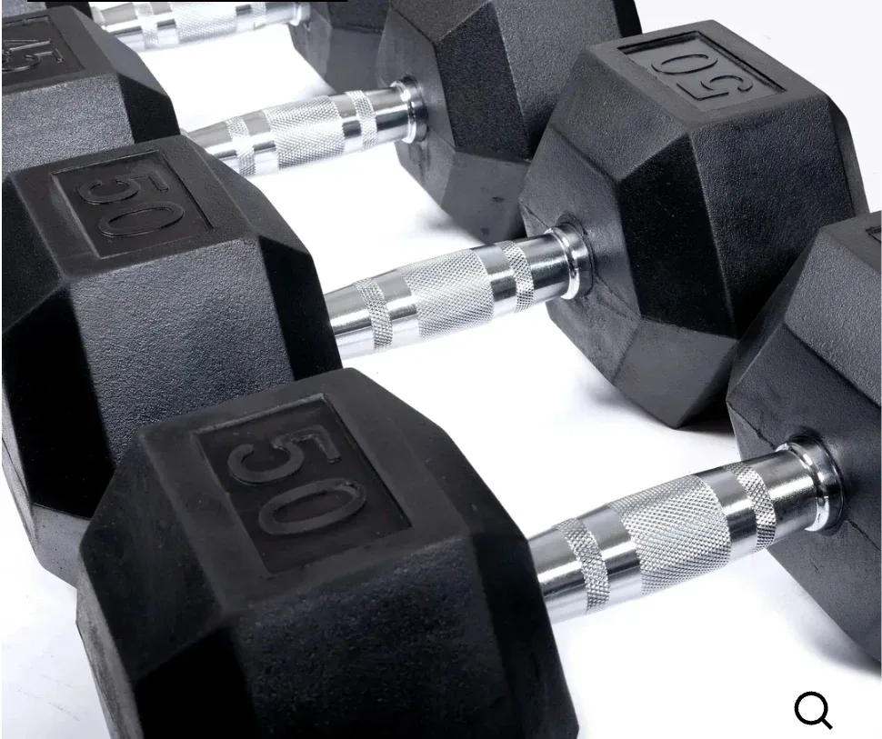 5 pairs, 30-50 lb Hex Dumbbell