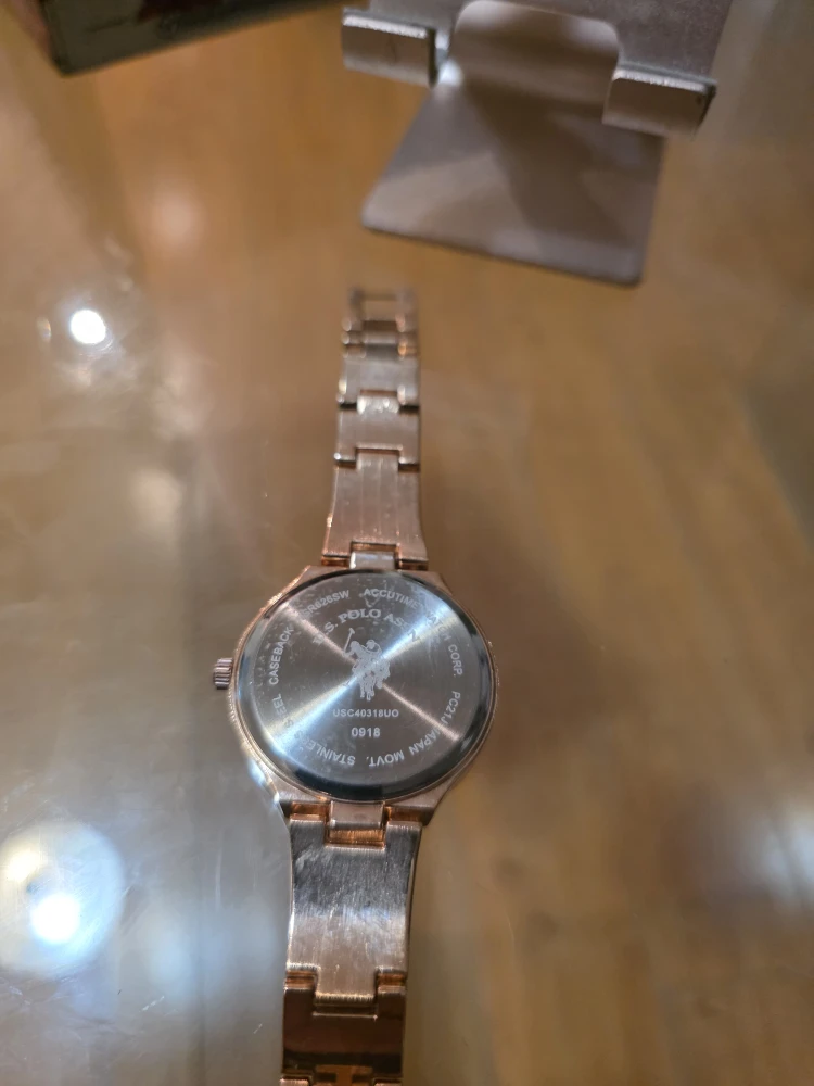 U.S. Polo Assn. Women's Watch - Rose Gold & White - photo 2