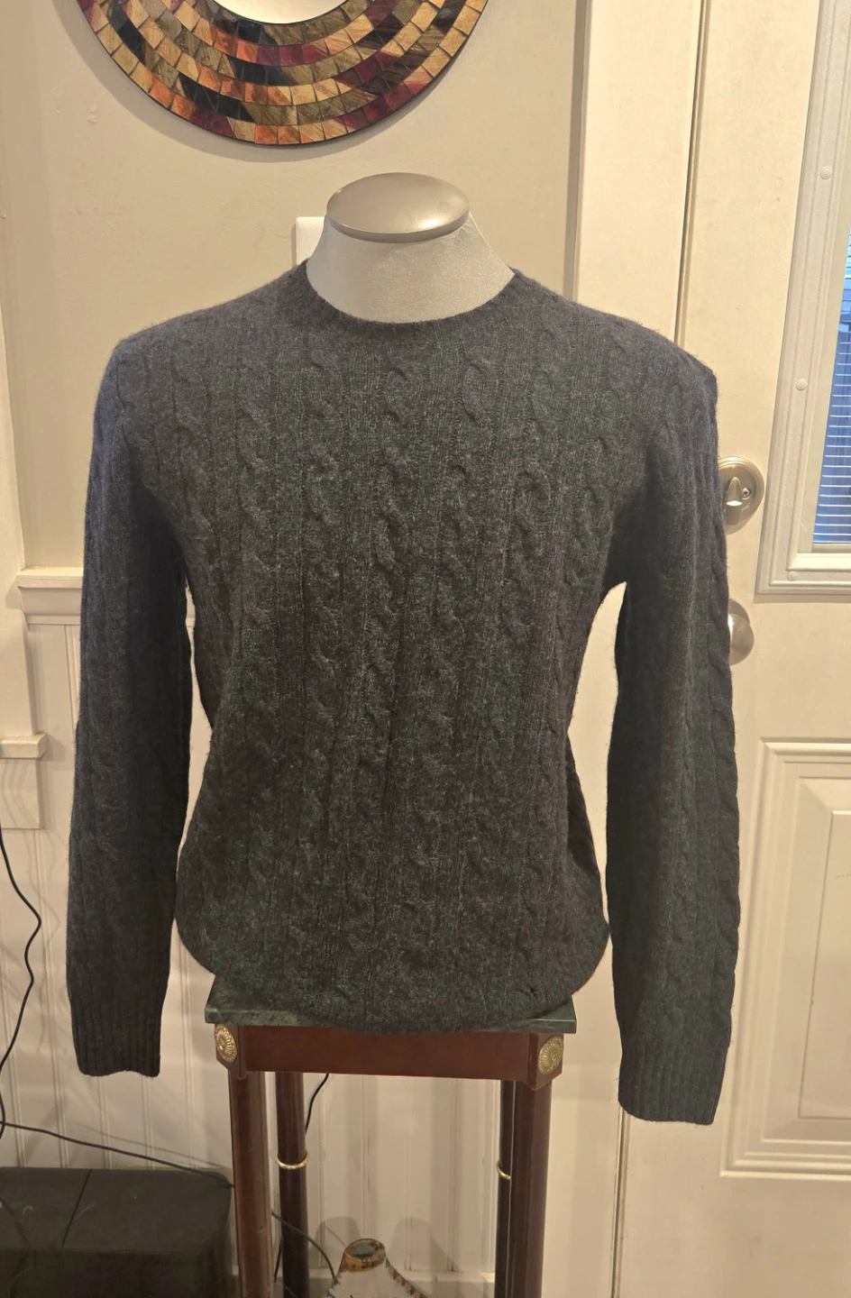 Ralph Lauren Iconic Cable-Knit Cashmere Sweater