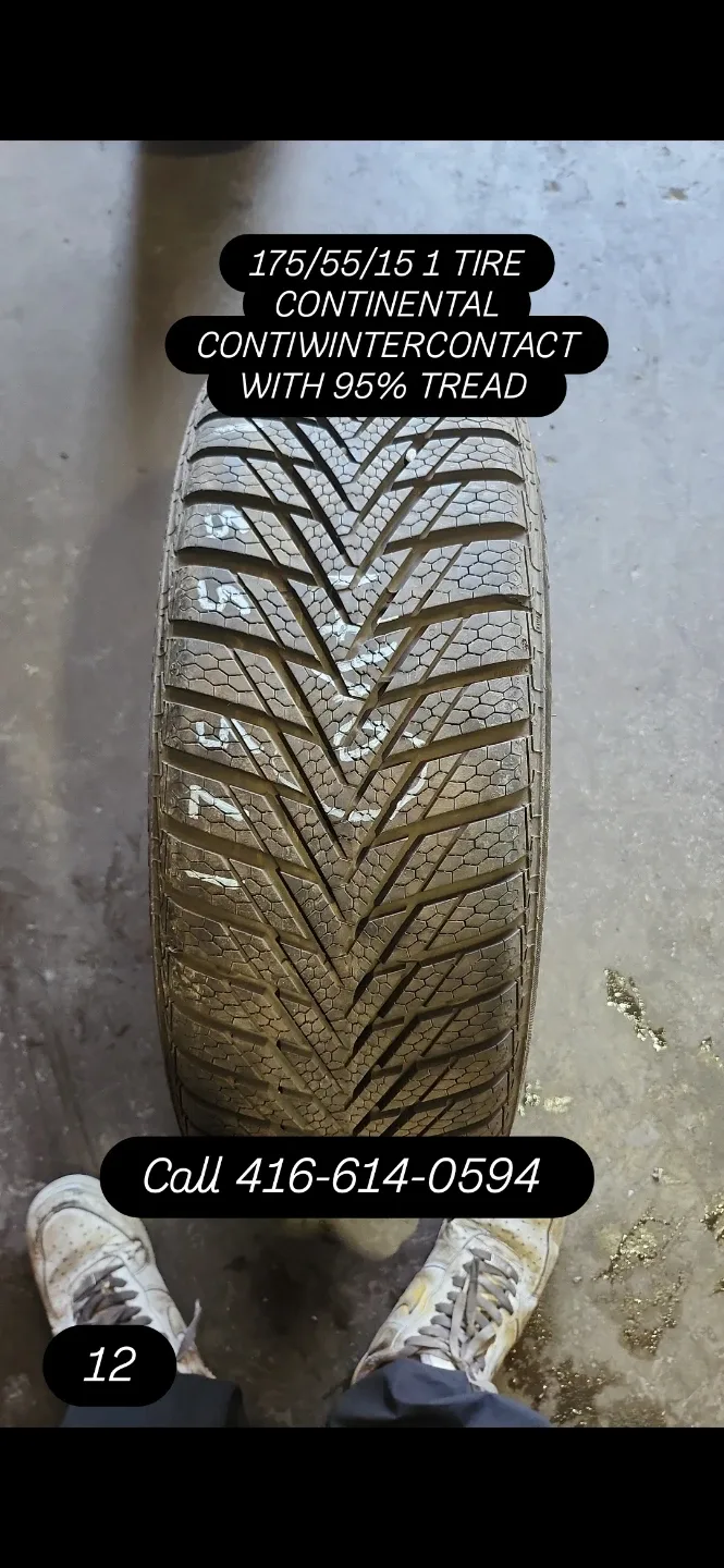 Continental ContiWinterContact Tire 175/55/15 thumbnail