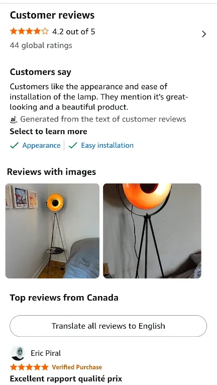 RGB Metal Tripod Floor Lamp (remote control mood lighting) image indicator(8)