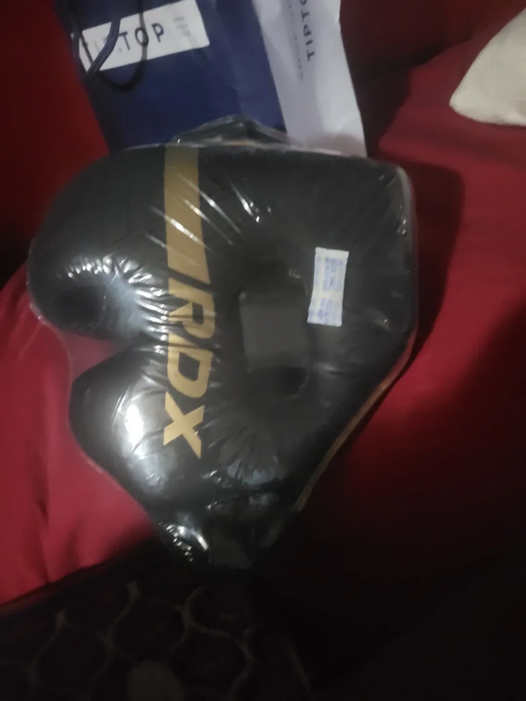 RDX Head Guard F6 Matte Golden - M image indicator(2)