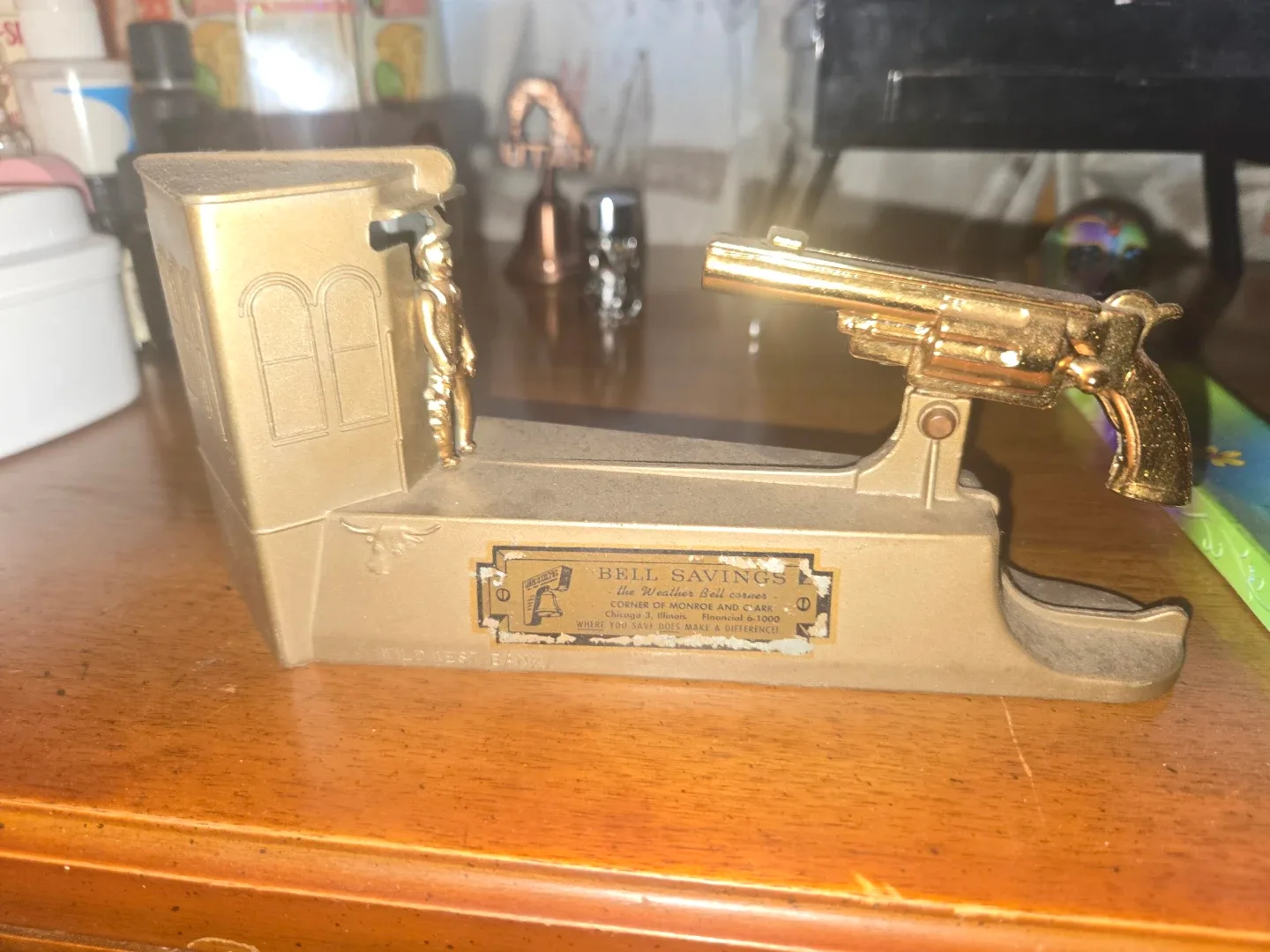 Vintage Bell Savings Still Bank image indicator(2)