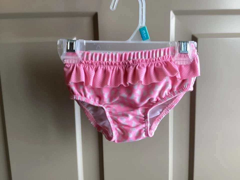 Girls sz 3-6 months swim bundle - photo 2