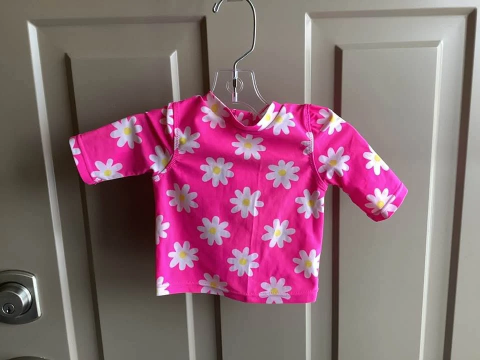Girls sz 3-6 months swim bundle - photo 3