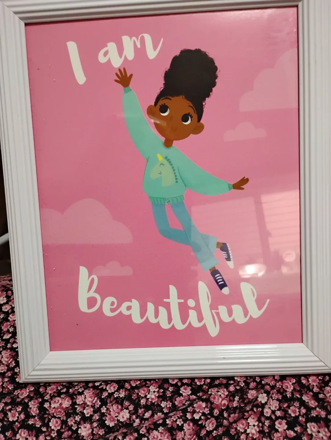 Set of 4 Framed Prints - Positive Affirmations