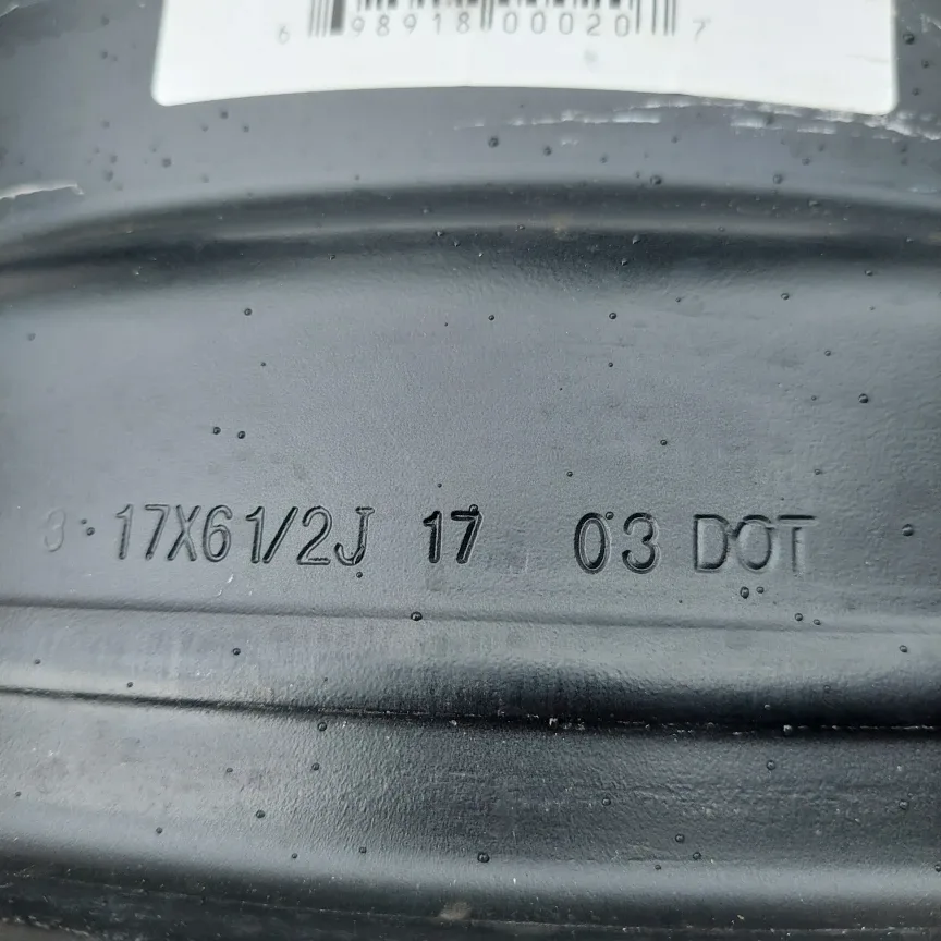 17X6 1/2 - Four Steel Wheel Rims - winter image indicator(4)