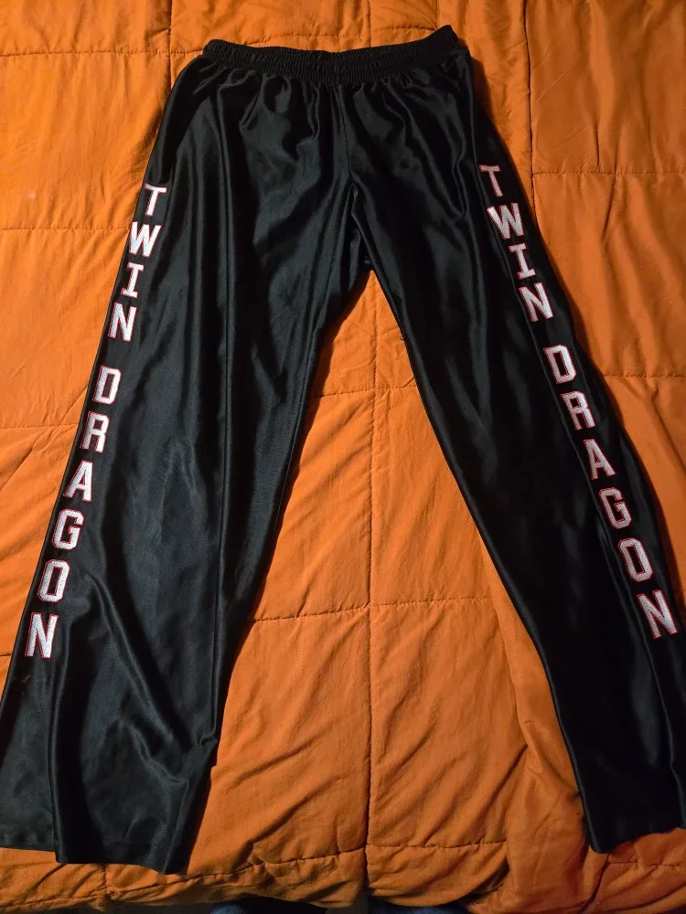 Twin Dragon Black Track Pants image indicator(2)