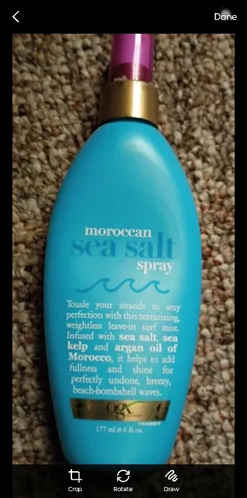 OGX Moroccan Sea Salt Spray - 6 fl oz
