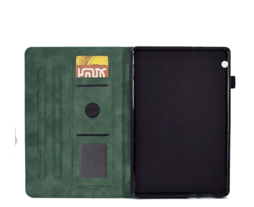 Green T3 10 Tablet Case with Tree Design image indicator(5)