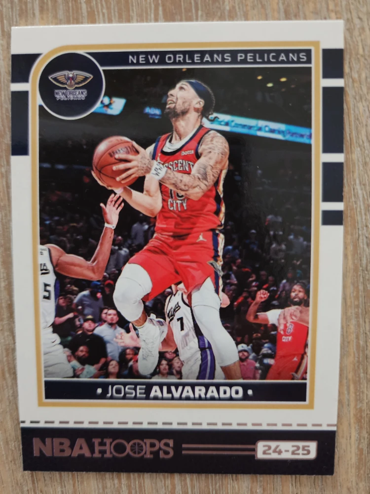 Jose Alvarado NBA Hoops Trading Card