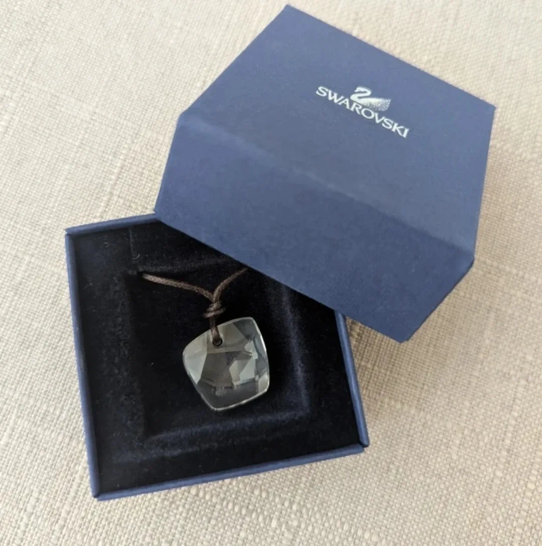 Swarovski Crystal Pendant necklace with box