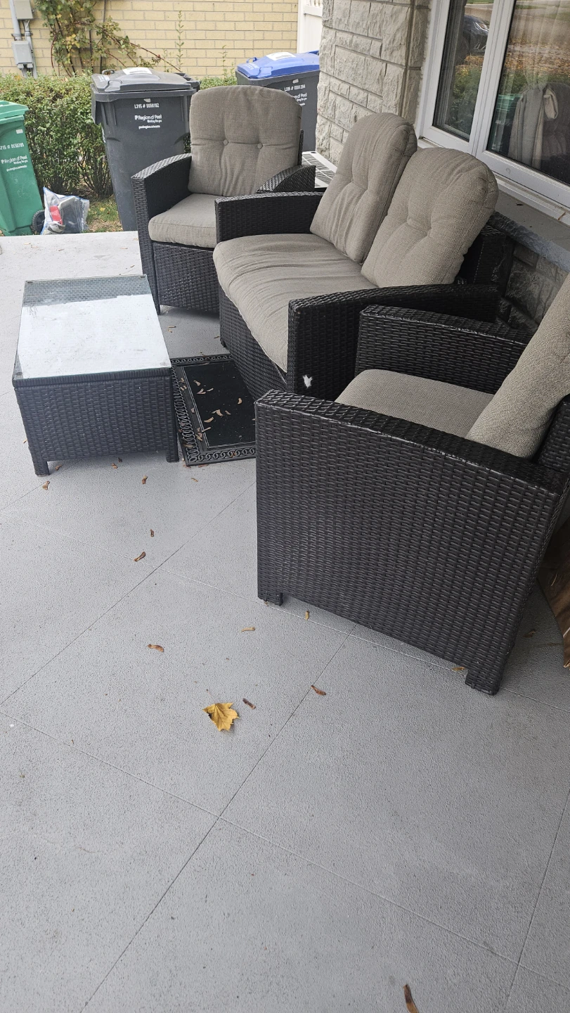 Patio Set - Loveseat, Chairs, Table