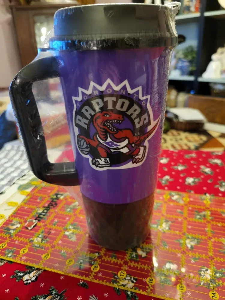 Toronto Raptors "Hot and Cold" Travel Mugs - New! image indicator(3)