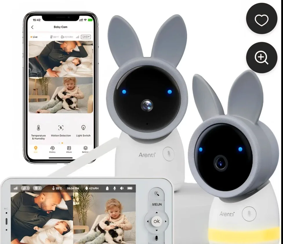 Arenti Alnanny-2Cam Kit Plus Baby Monitor - New image indicator(3)