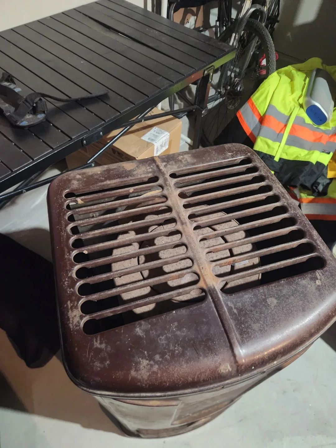 Coleman oil burning Space Heater image indicator(3)