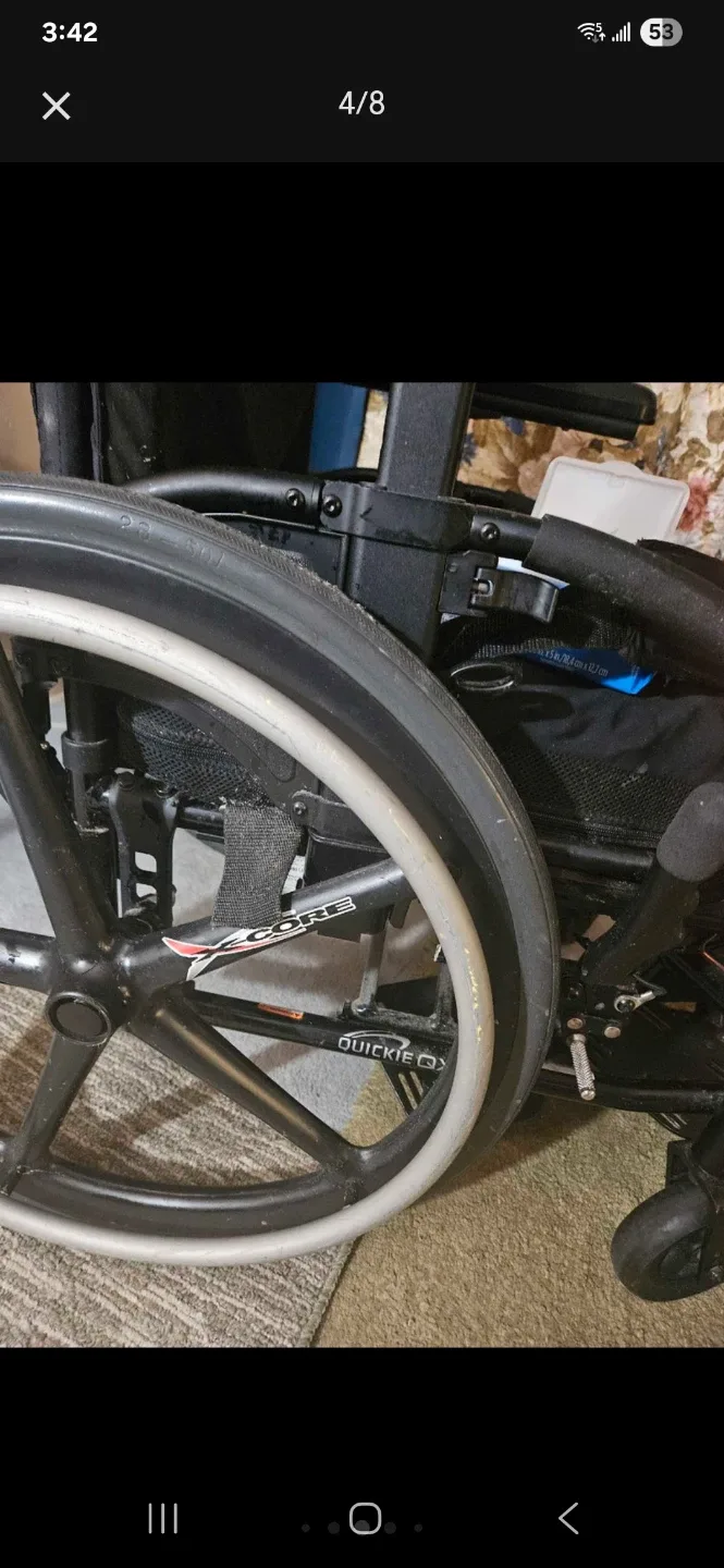 FREE Quickie 2 CORE Wheelchair w/ attached table image indicator(2)