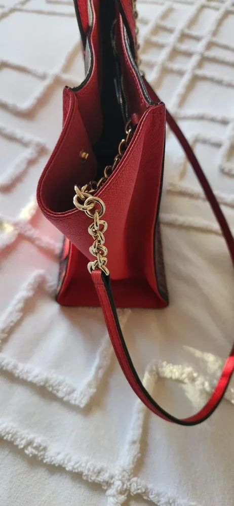 Carolina Herrera Tote Bag - Red & Black image indicator(7)