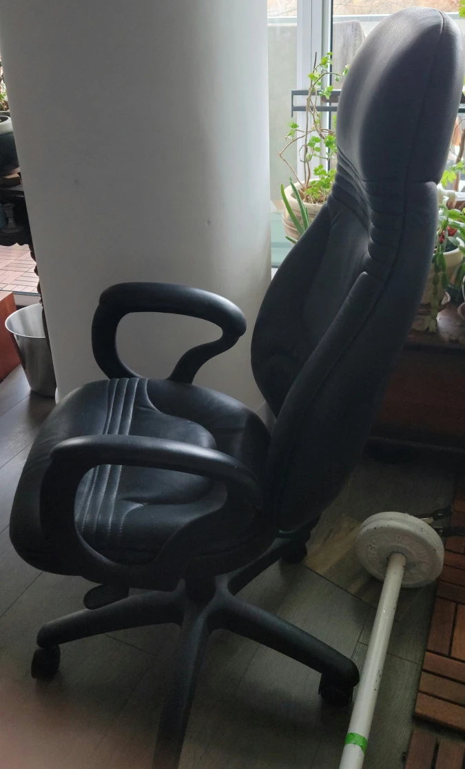 Black Office Chair Reclinable - photo 5