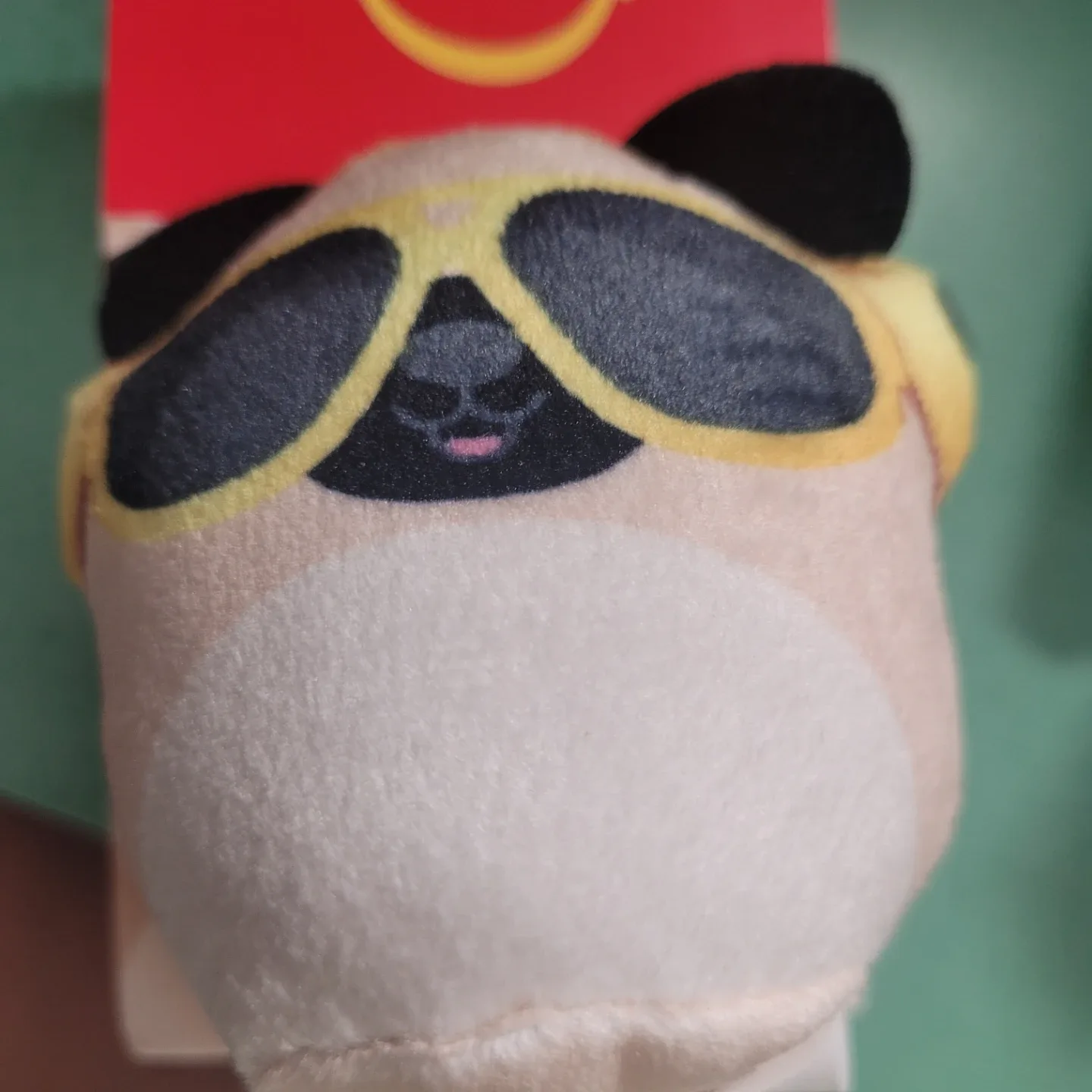 Squishmallows Prince Pug with Sunglasses mcdonalds toy image indicator(4)
