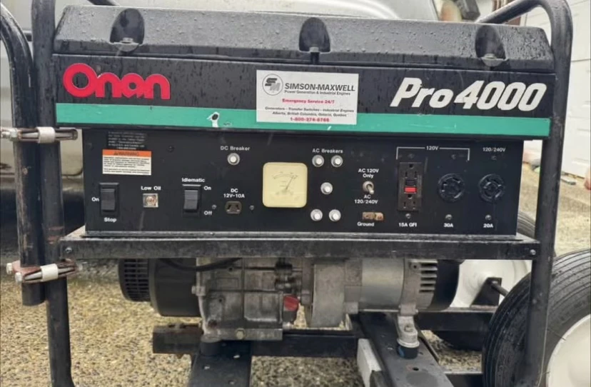 Onan Pro 4000 Generator