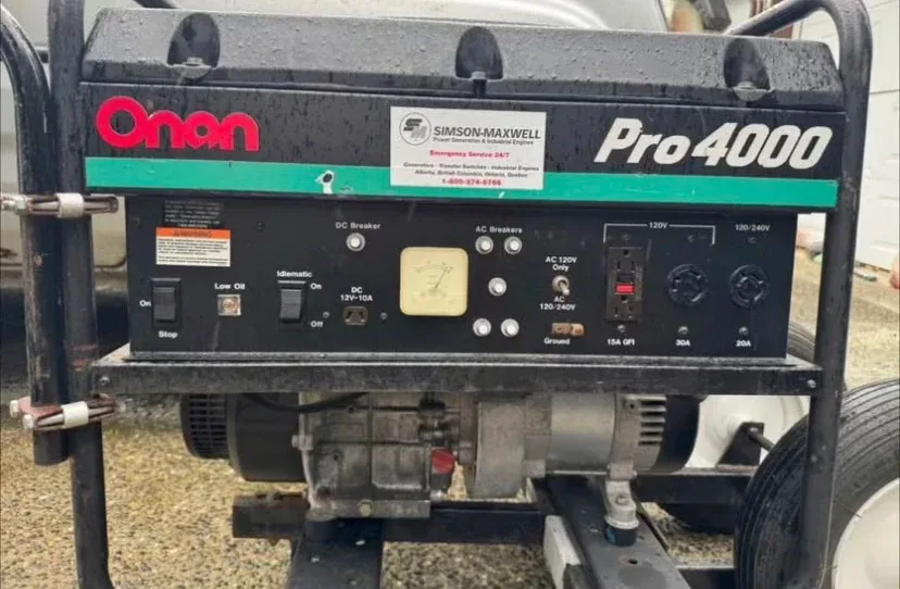 Onan Pro 4000 Generator