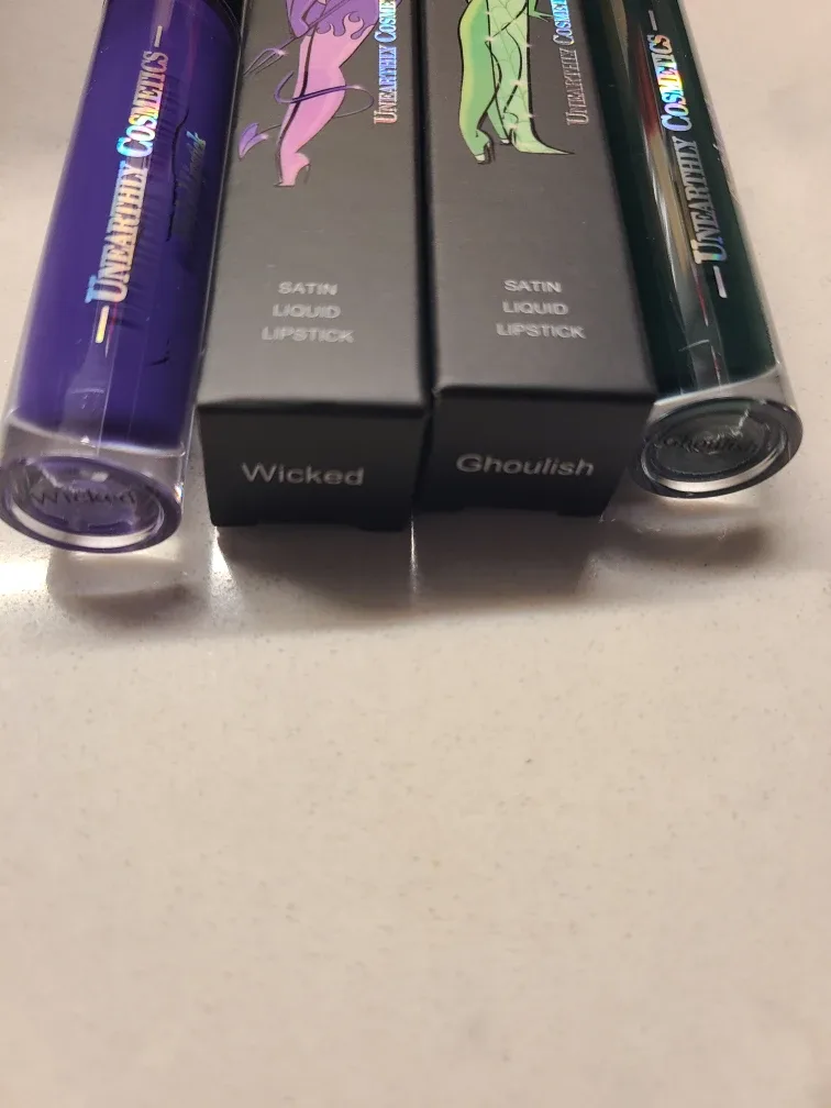 New Unearthly Cosmetics Devour Satin Liquid Lipstick/Gloss image indicator(10)