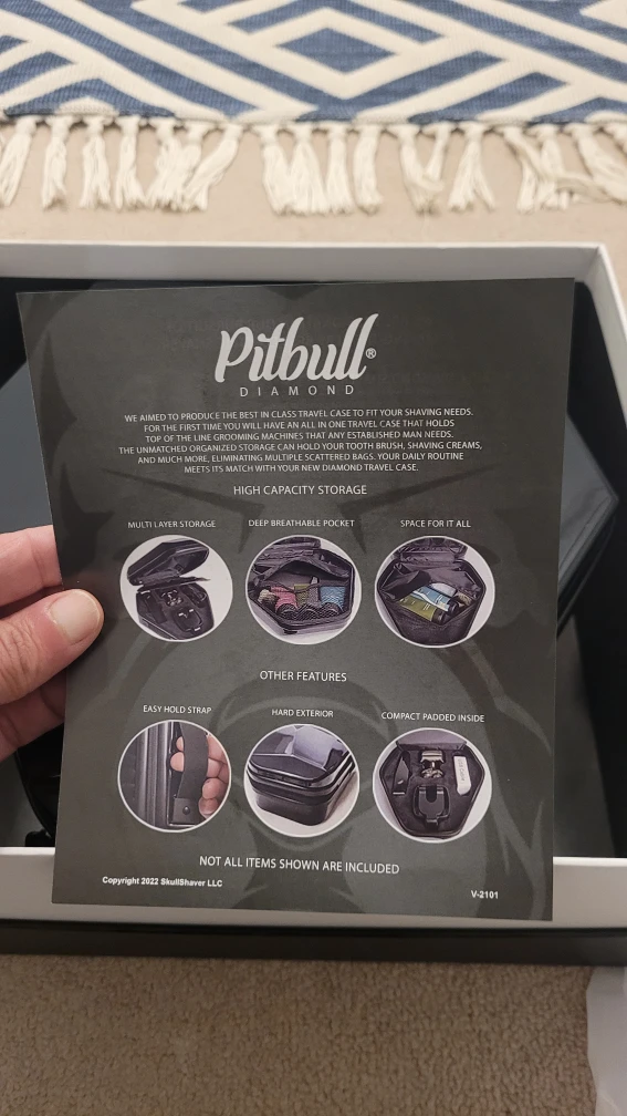 Brand New Pitbull Diamond Shaver with Travel Case - photo 2