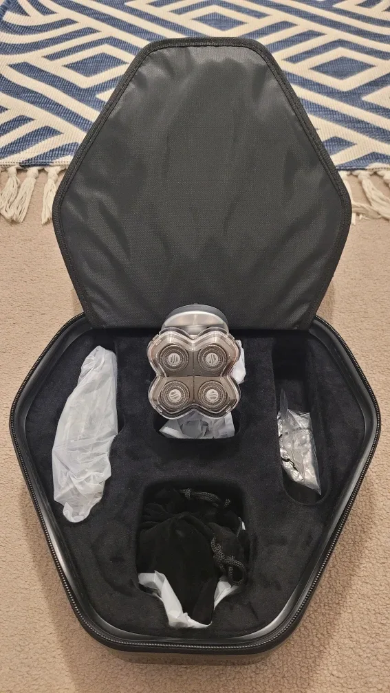 Brand New Pitbull Diamond Shaver with Travel Case image indicator(5)