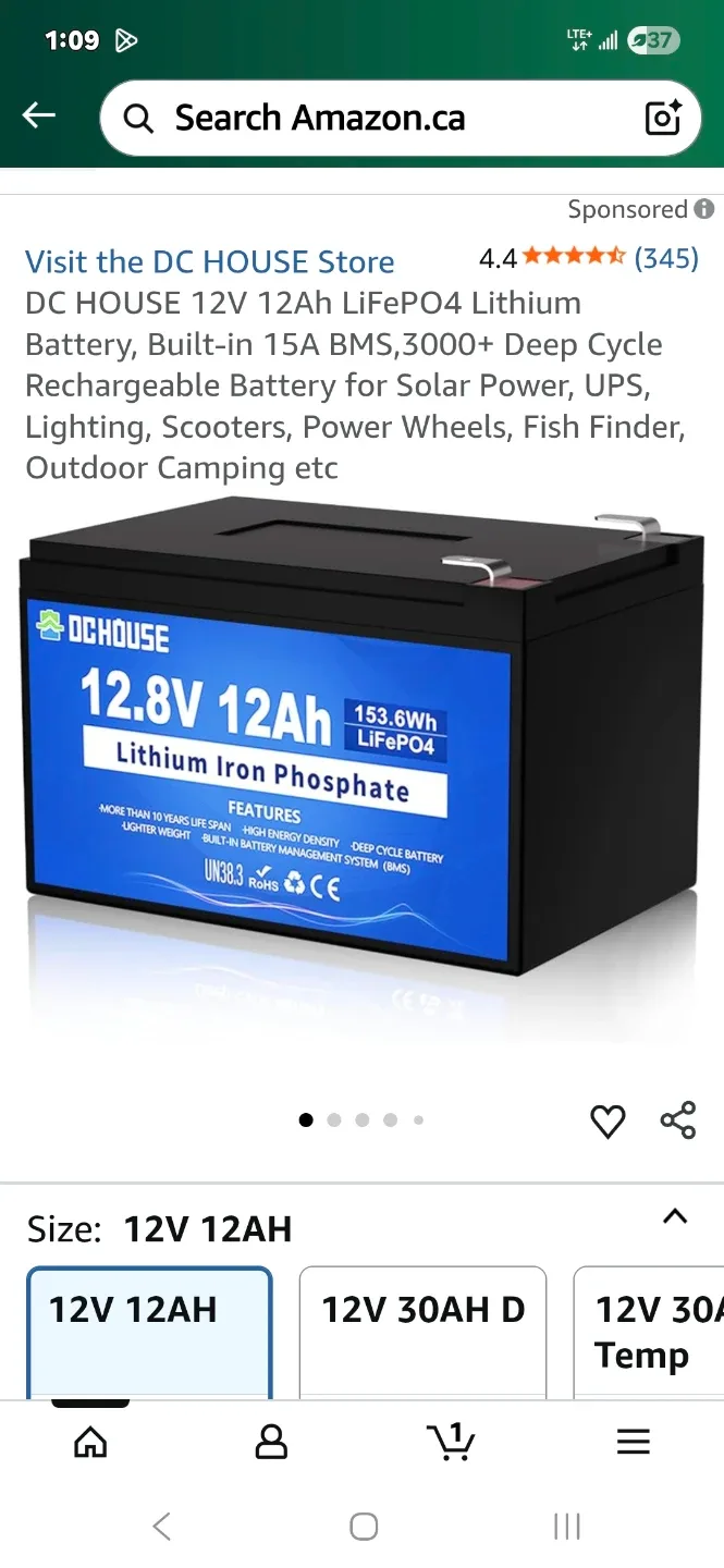 Deepcyle 12.8V 12Ah Battery image indicator(5)