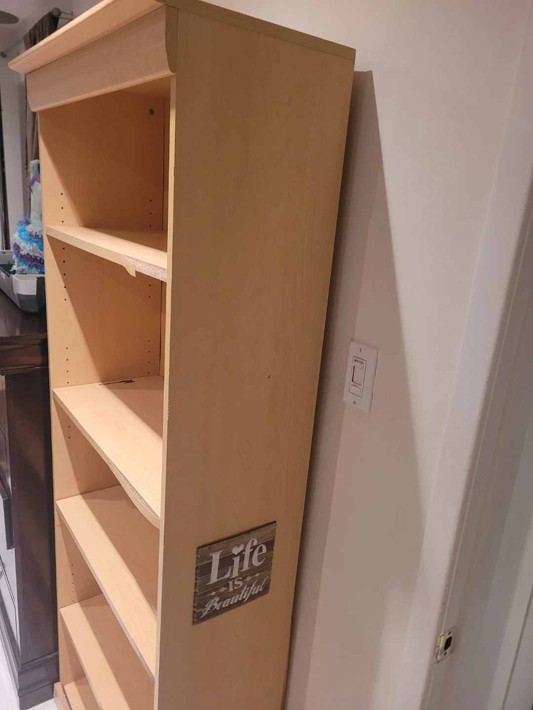 Wooden Bookcase - Great Condition! $35 - photo 2