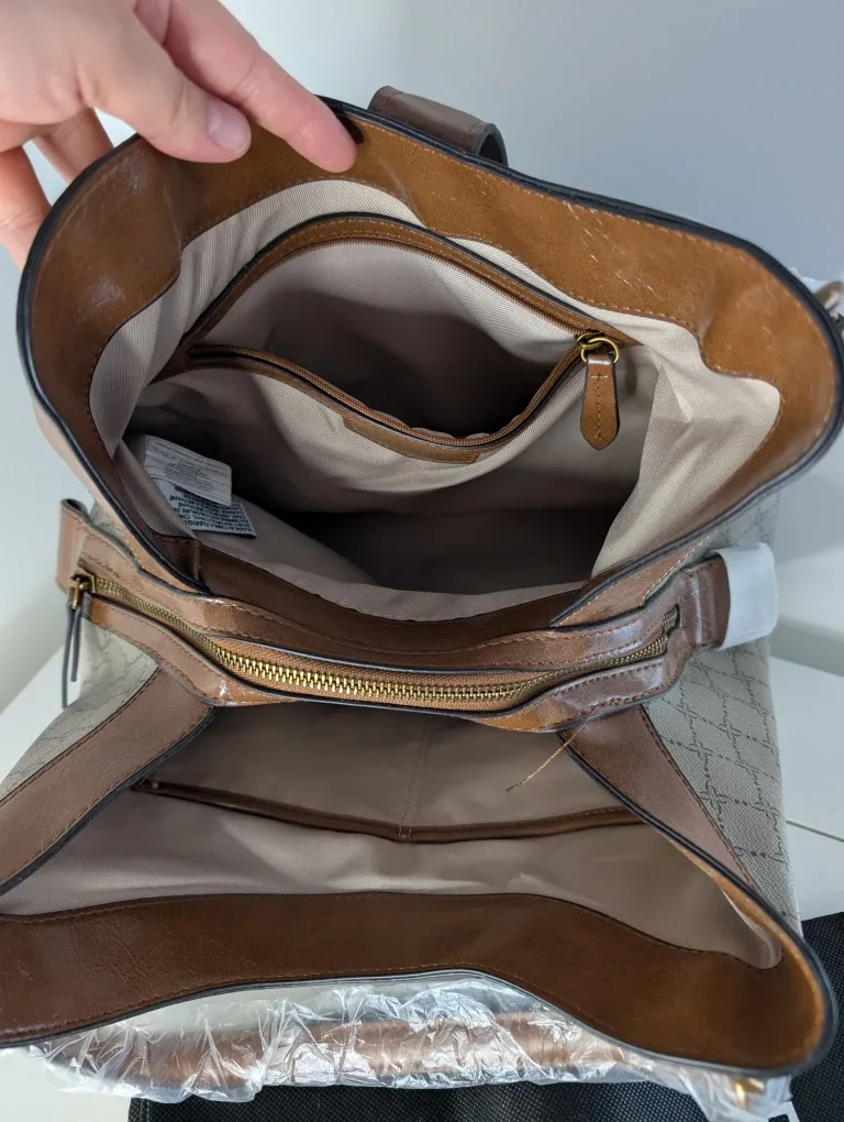 Nine West-Clara Jet Set Carryall Shoulder Handbag image indicator(3)