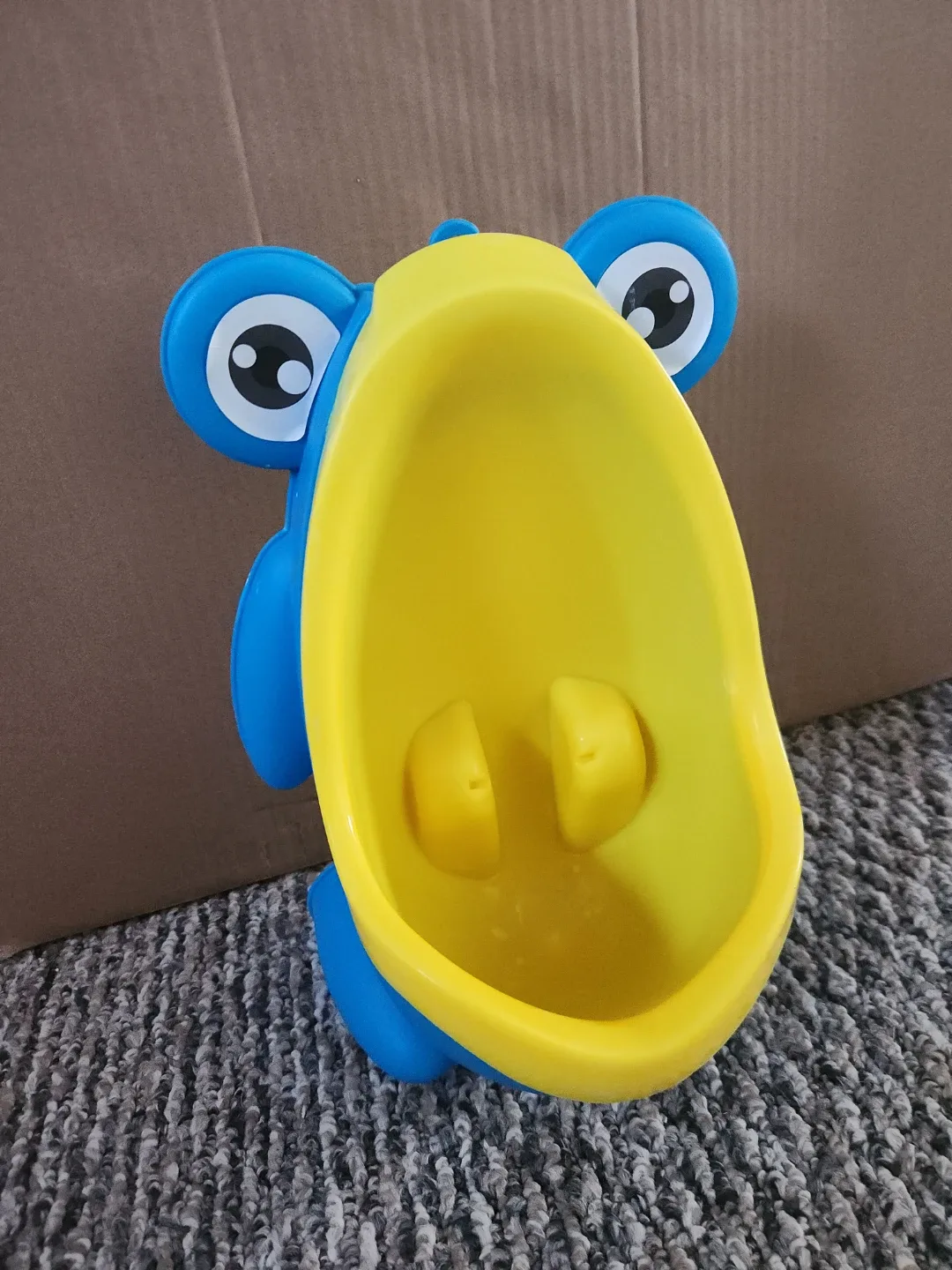 Kids' Frog Potty Training Urinal - Blue & Yellow