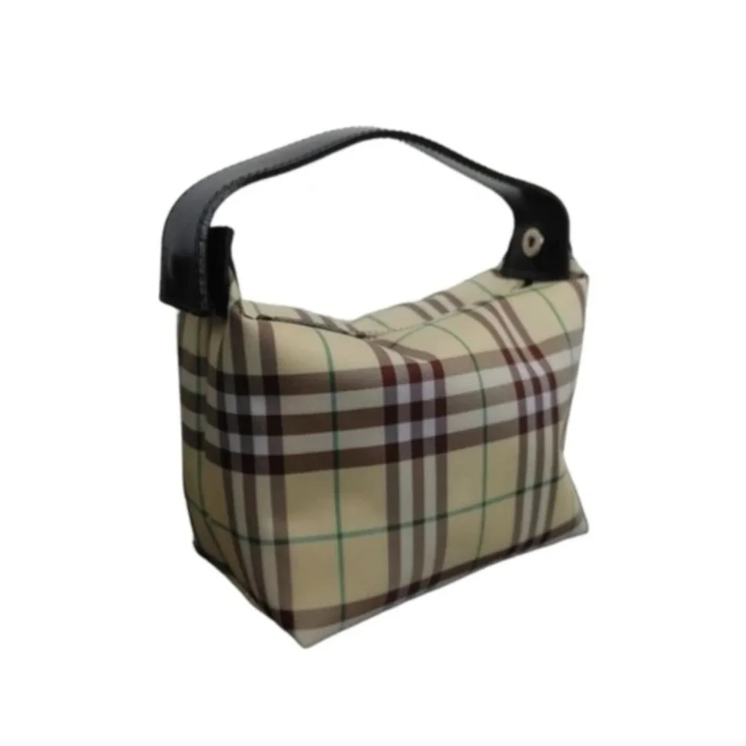 Burberry Micro Canvas Nylon Wristlet Bag image indicator(9)