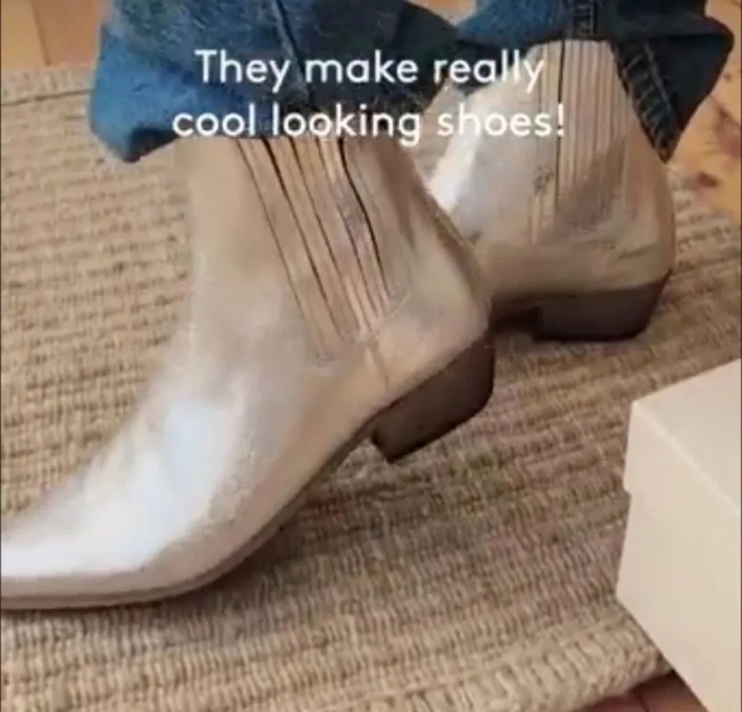 Silver IvyLee ankle Boots, Size 41 image indicator(2)